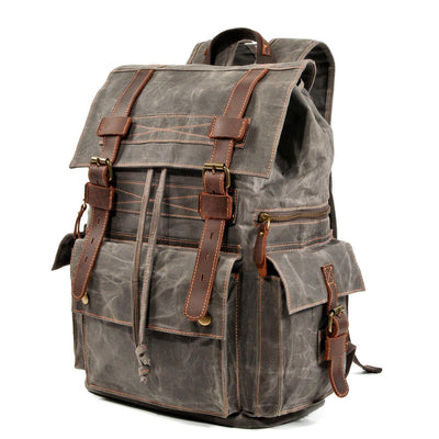 Montreux - Canvas backpack with drawstring closure