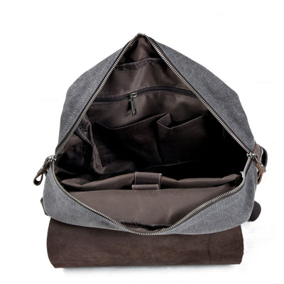 Reine - Cotton canvas backpack