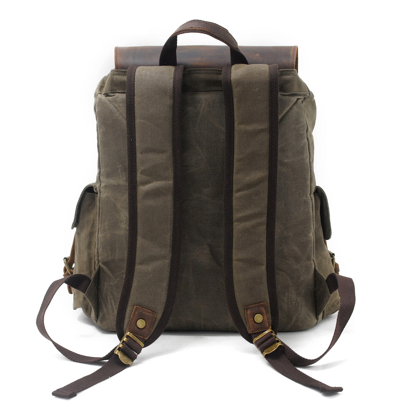 Copenhagen - Backpack made from wax-coated canvas