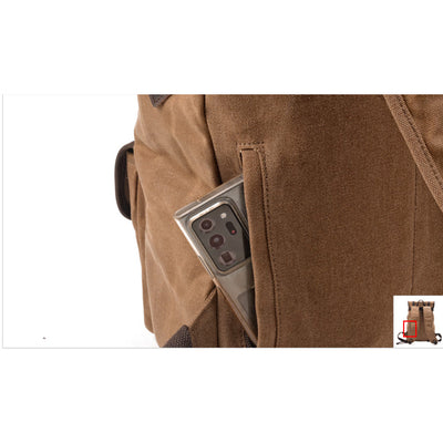 Vaduz - Canvas Travel Backpack