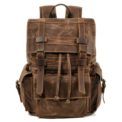 Montreux - Canvas backpack with drawstring closure