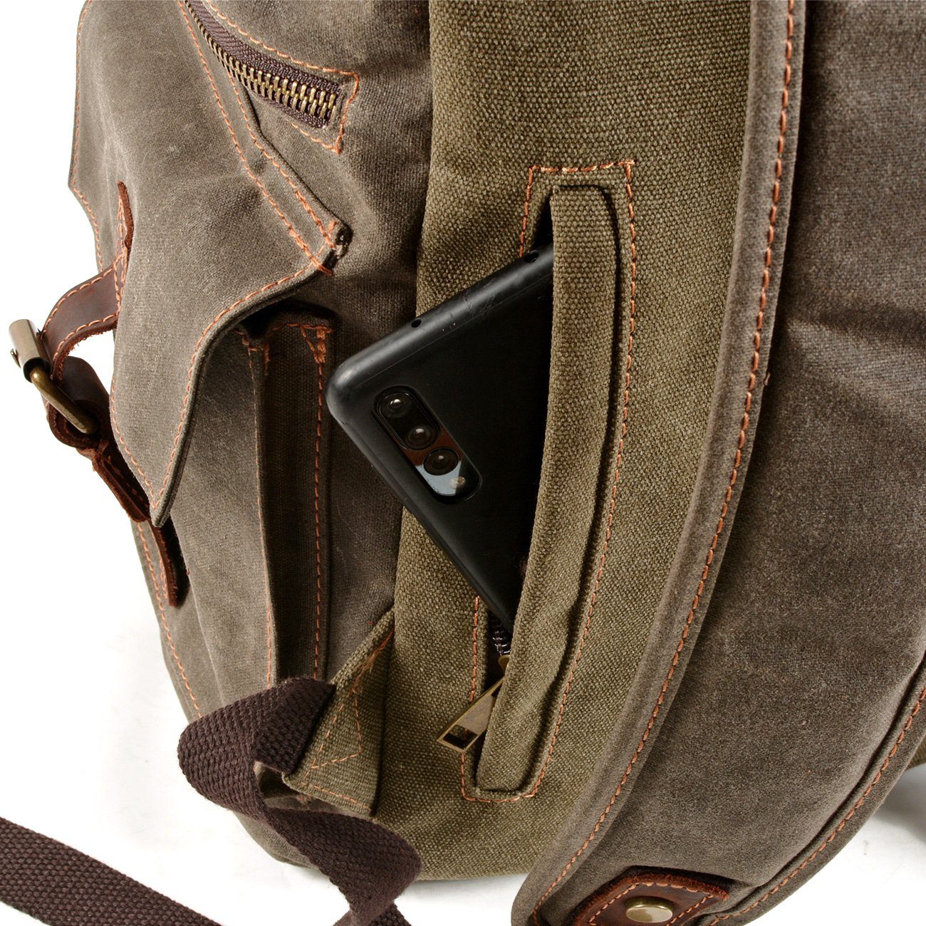 Montreux - Canvas backpack with drawstring closure
