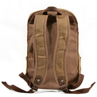 Amsterdam - Vintage Canvas Backpack
