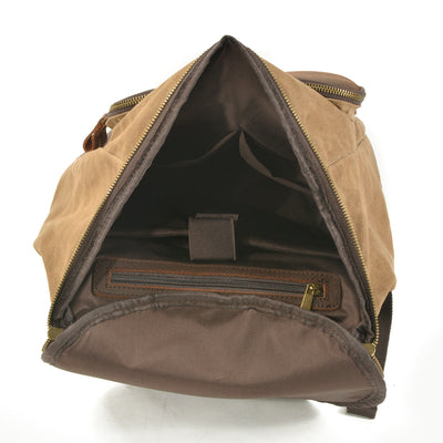 Porto - Vintage Canvas Backpack