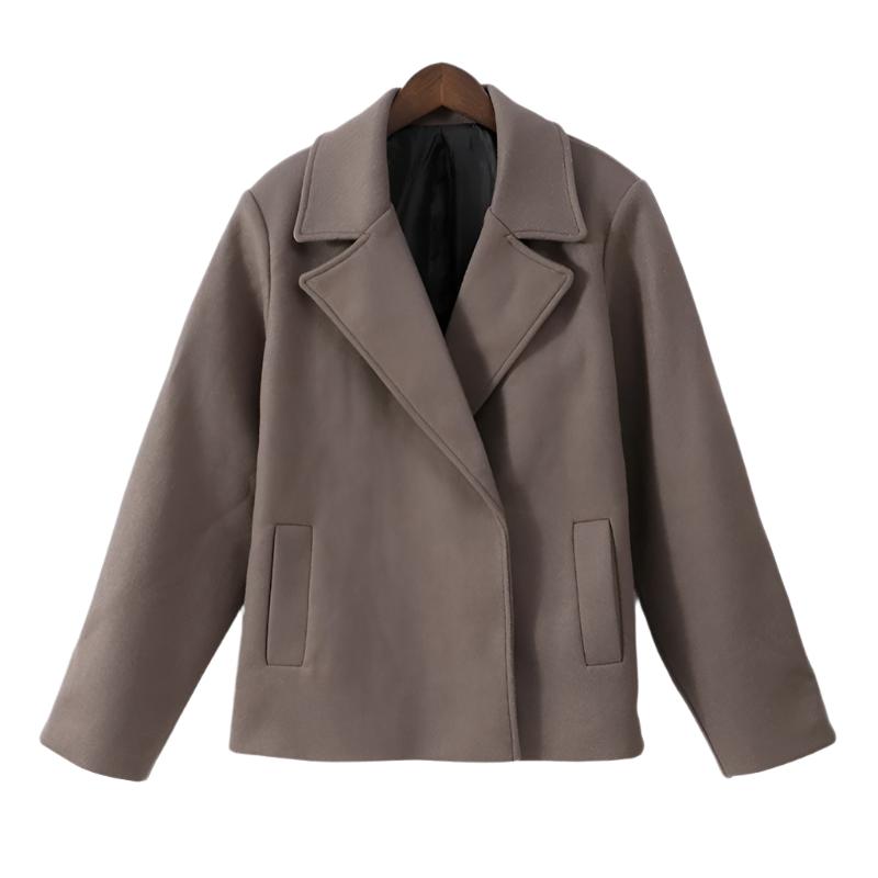 Tessa - Wool Coat With Lapels