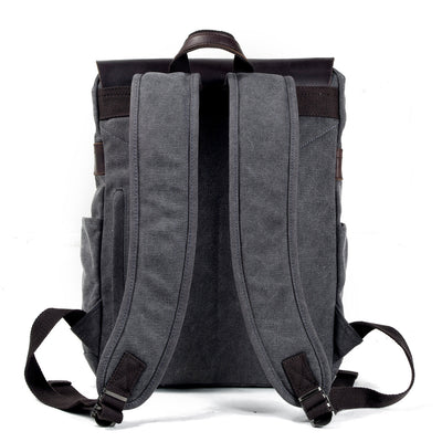 Reine - Cotton canvas backpack