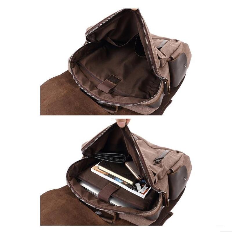 Prague - Small canvas backpack