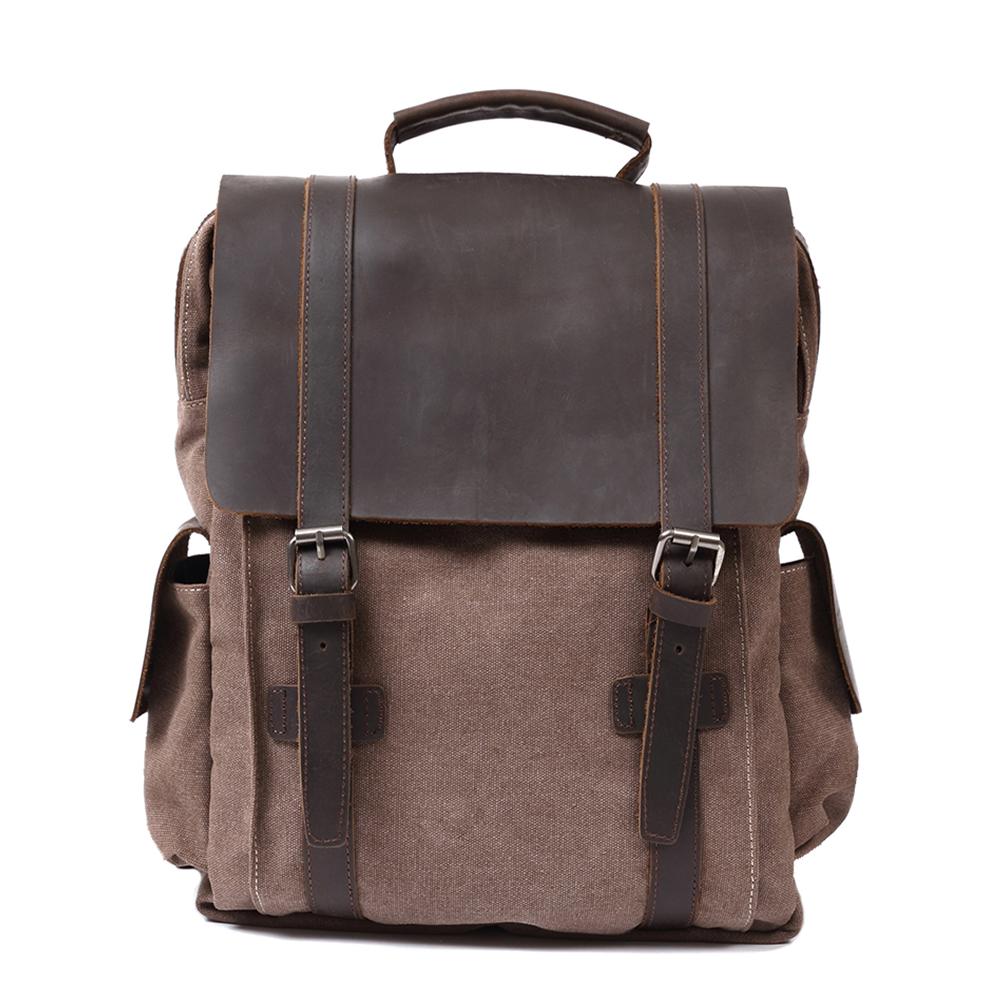 Prague - Small canvas backpack