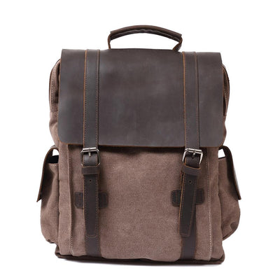 Prague - Small canvas backpack