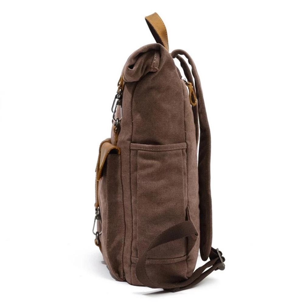 Zurich - Retro canvas backpack