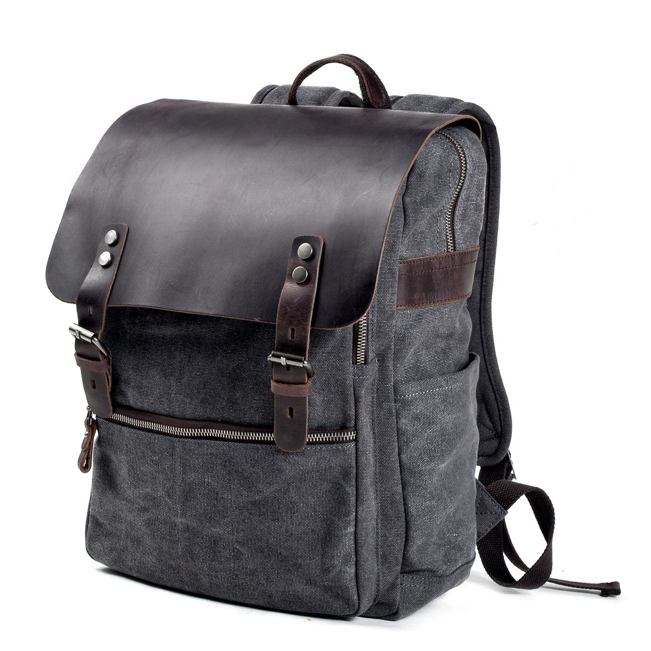 Reine - Cotton canvas backpack