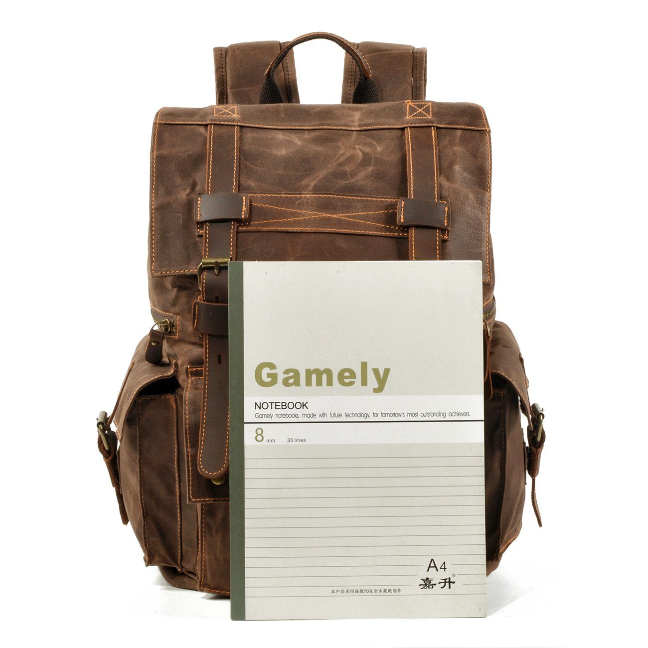 Montreux - Canvas backpack with drawstring closure