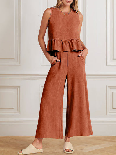 Chic Ruffled Set