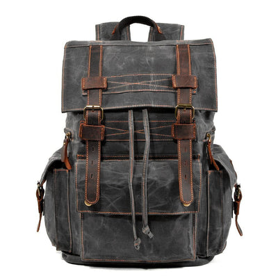 Montreux - Canvas backpack with drawstring closure