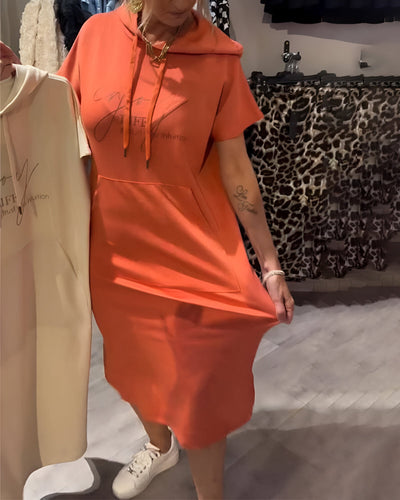 Saskia™ - Casual Hoodie Dress