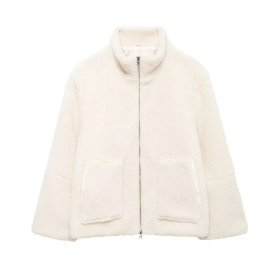 Lisa - Oversized Warm Fleece Jacket