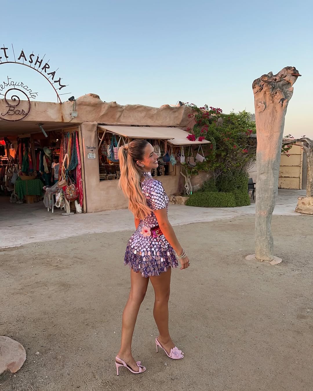Harper | Gleam Mini Dress