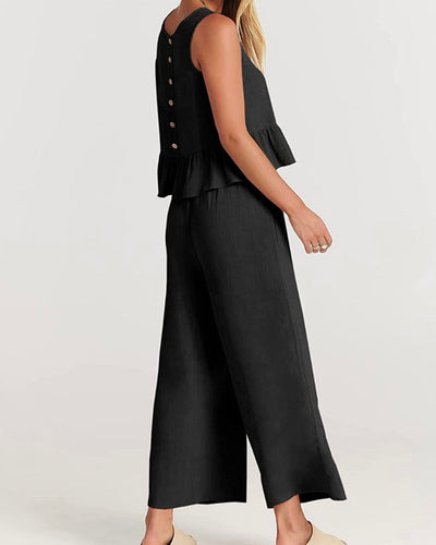 Chic Ruffled Set