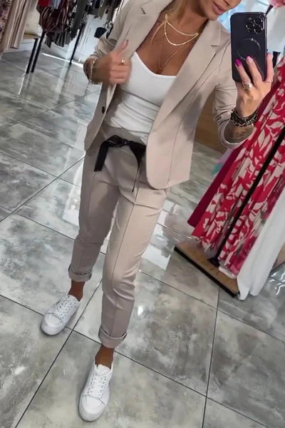 Ariane™ - Elegant Blazer and Trouser Set