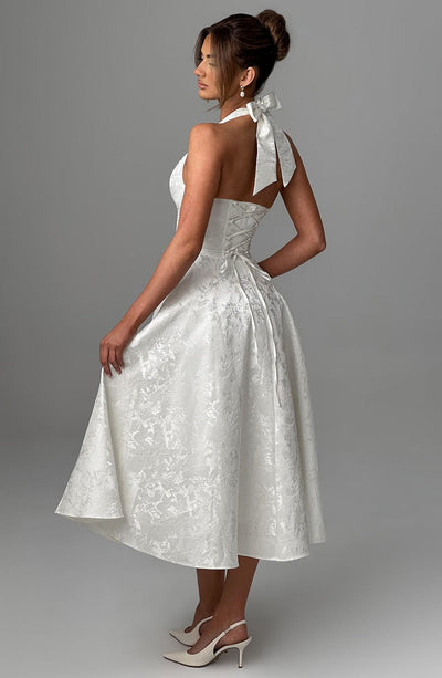 Ara - Midi dress with halter neckline