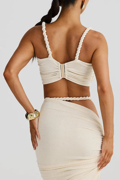 Kaia | Woven Cutout Maxi Set
