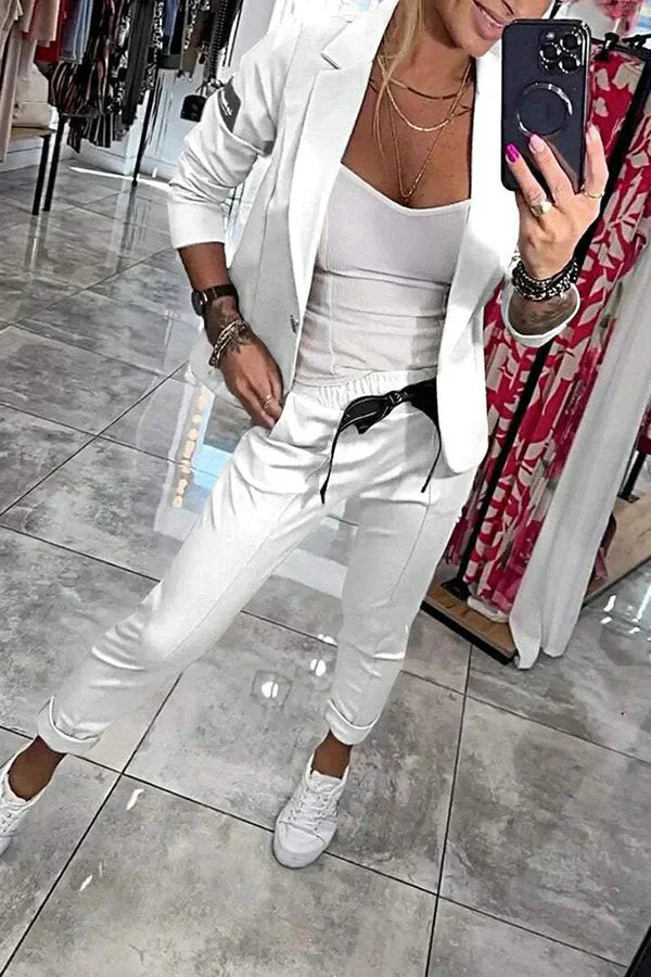 Ariane™ - Elegant Blazer and Trouser Set