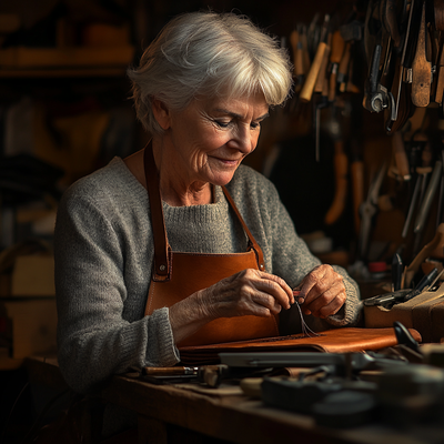 Charlotte - Handmade Leather Bag