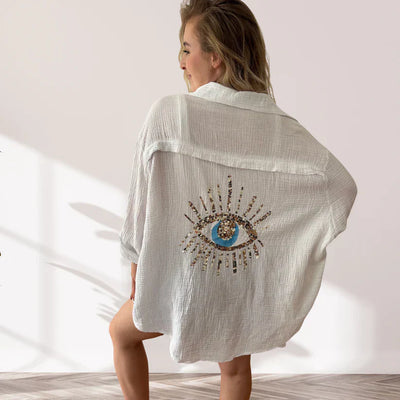 Cleo | Oversized Cotton Shirt