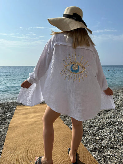 Cleo | Oversized Cotton Shirt
