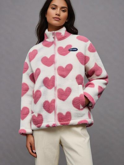 Baciodeluxe️ - Double-Sided Heart Coat - Unique Collection