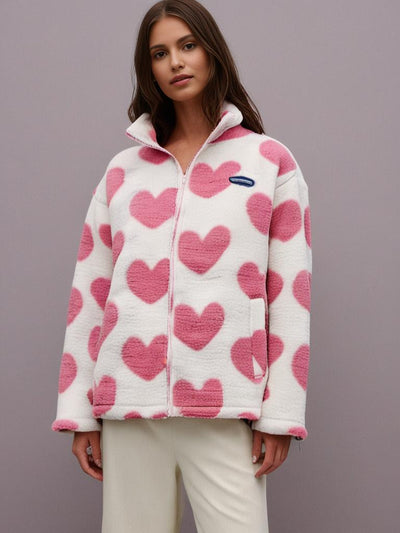 Baciodeluxe️ - Double-Sided Heart Coat - Unique Collection