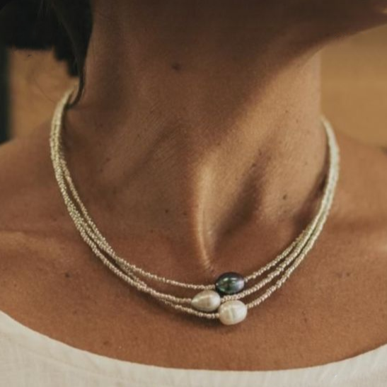 Elegant Vintage Necklace with Luxury Freshwater Pearls