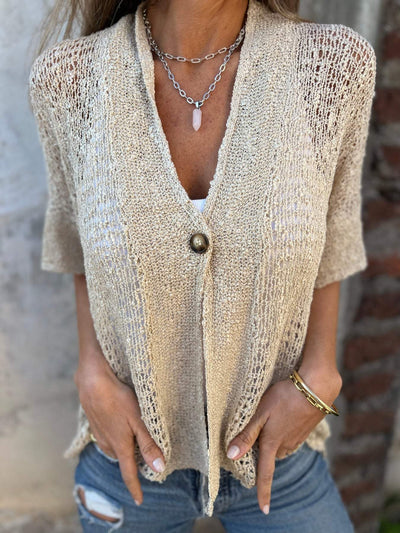 Marise | Textured Knit Blouse