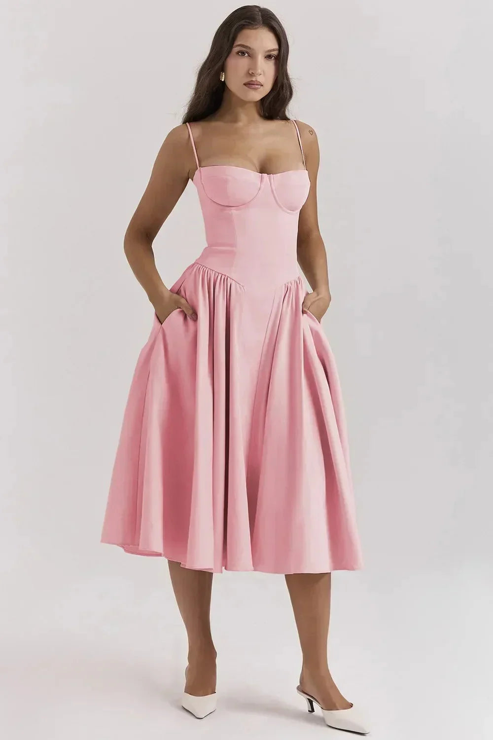 Kiki - Retro Midi Dress