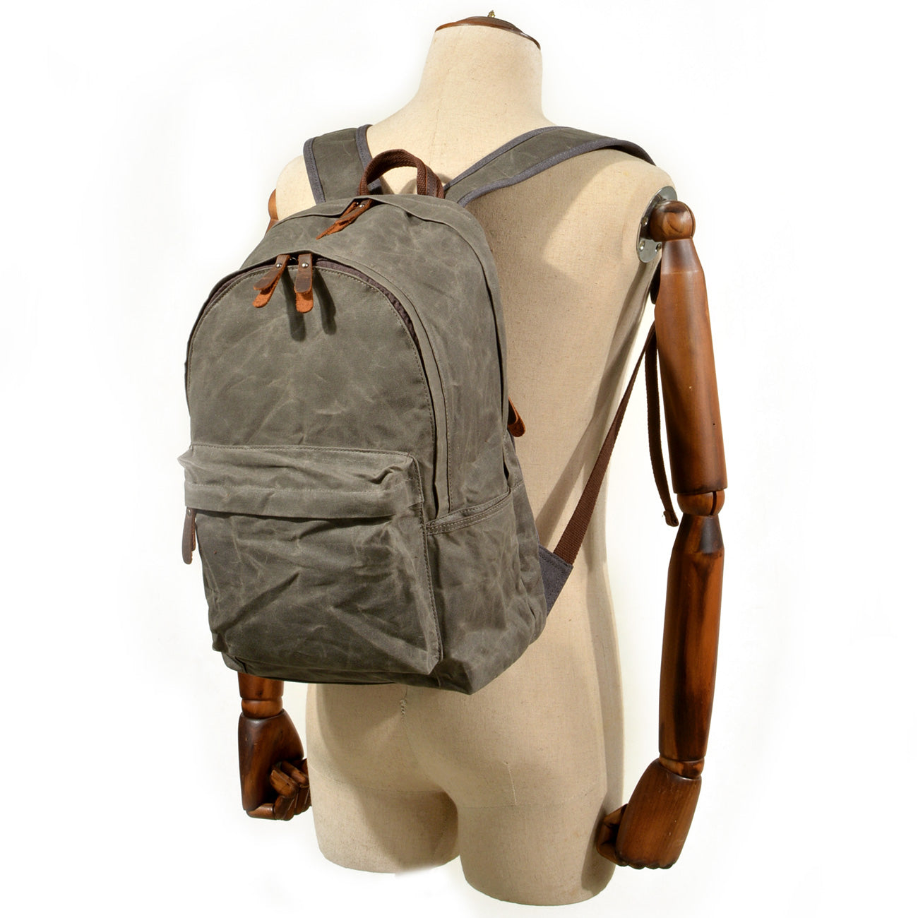 Amsterdam - Vintage Canvas Backpack