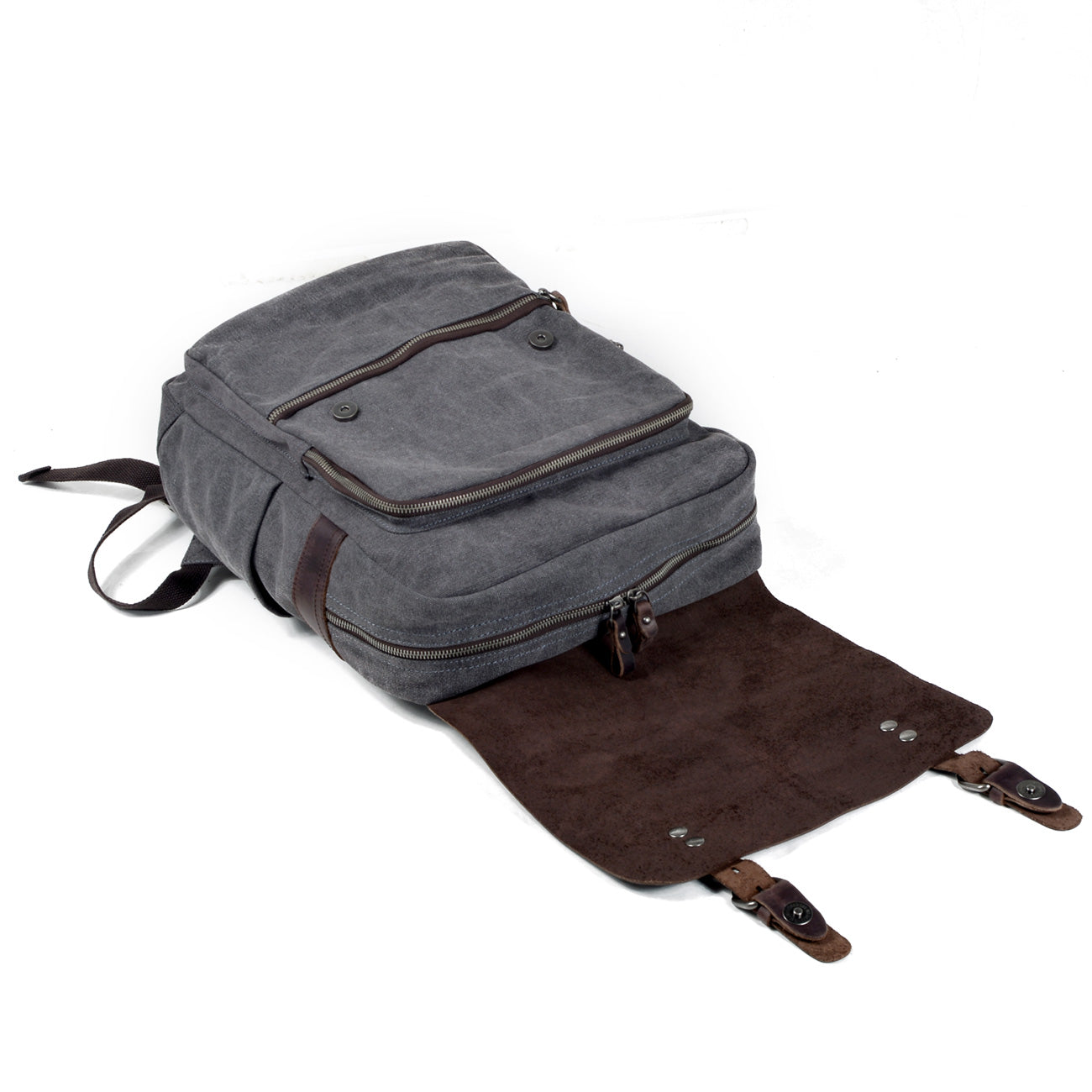 Reine - Cotton canvas backpack