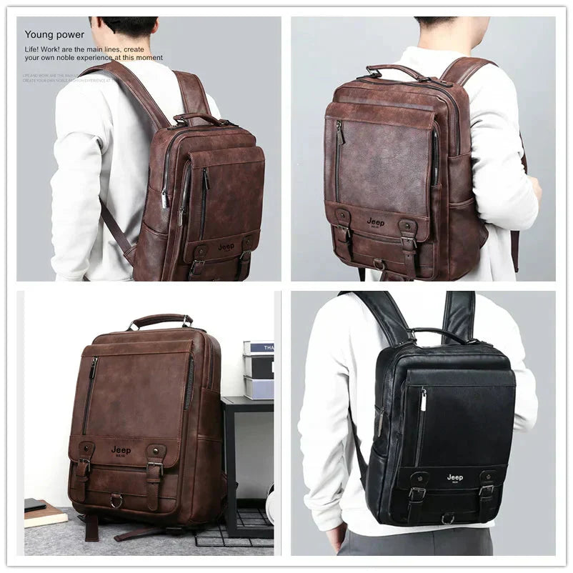 Londra - Urban Elegance In Leather Backpack