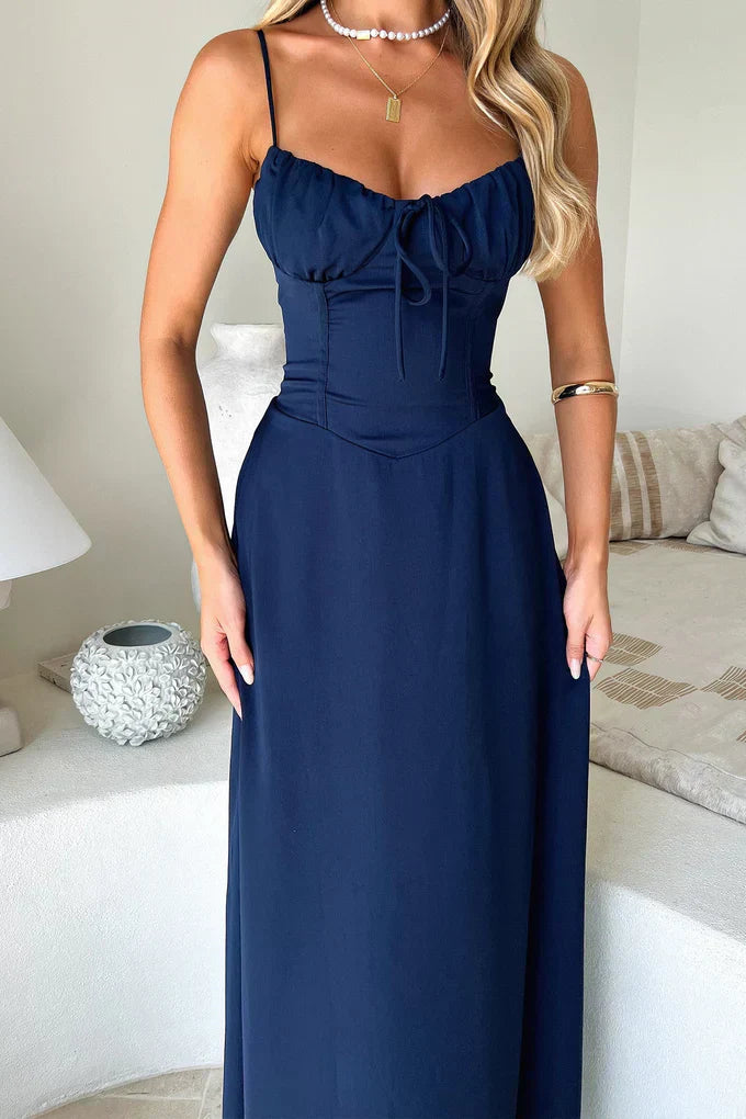 Arabella - Stunning Strappy A-Line Maxi Dress