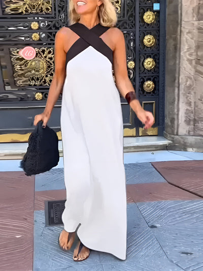 Delphine | Flowy Shoulder-Baring Dress for Sunny Escapes