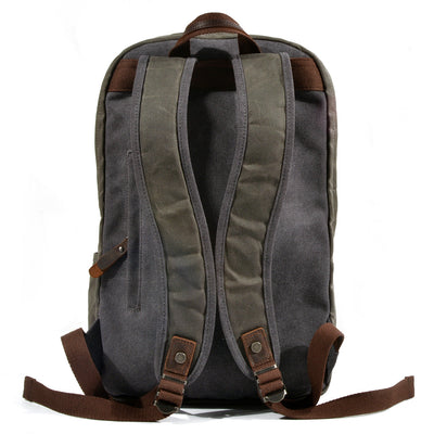 Amsterdam - Vintage Canvas Backpack