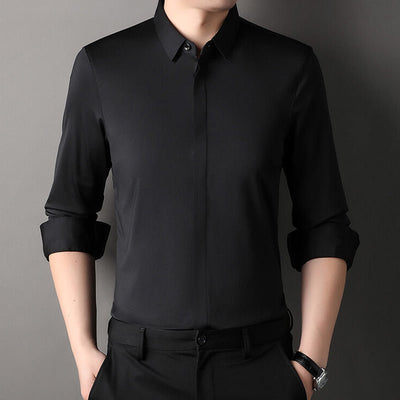 Mitchel - Men'S Wrinkle-Free Stretch Shirt (Buy 1 Get 1 Free)