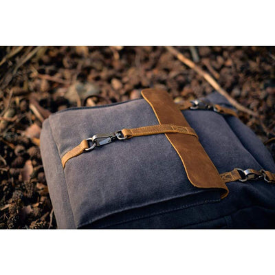 Zurich - Retro canvas backpack