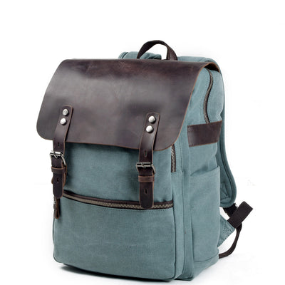 Reine - Cotton canvas backpack