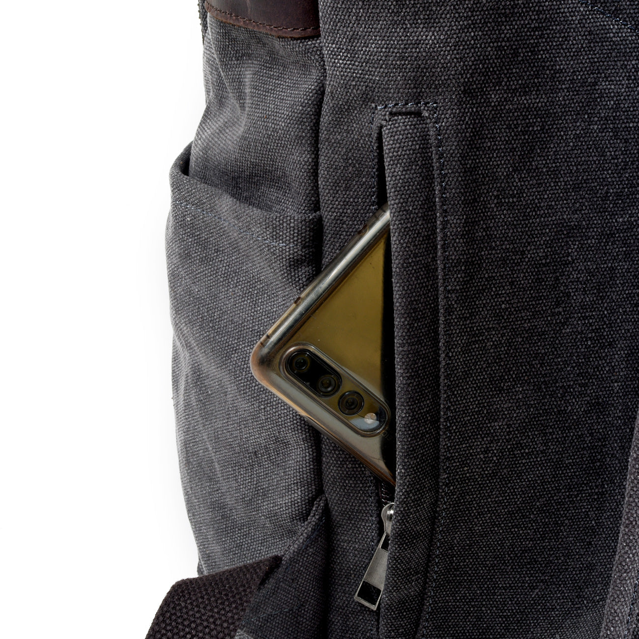 Reine - Cotton canvas backpack