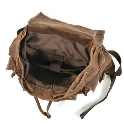 Montreux - Canvas backpack with drawstring closure
