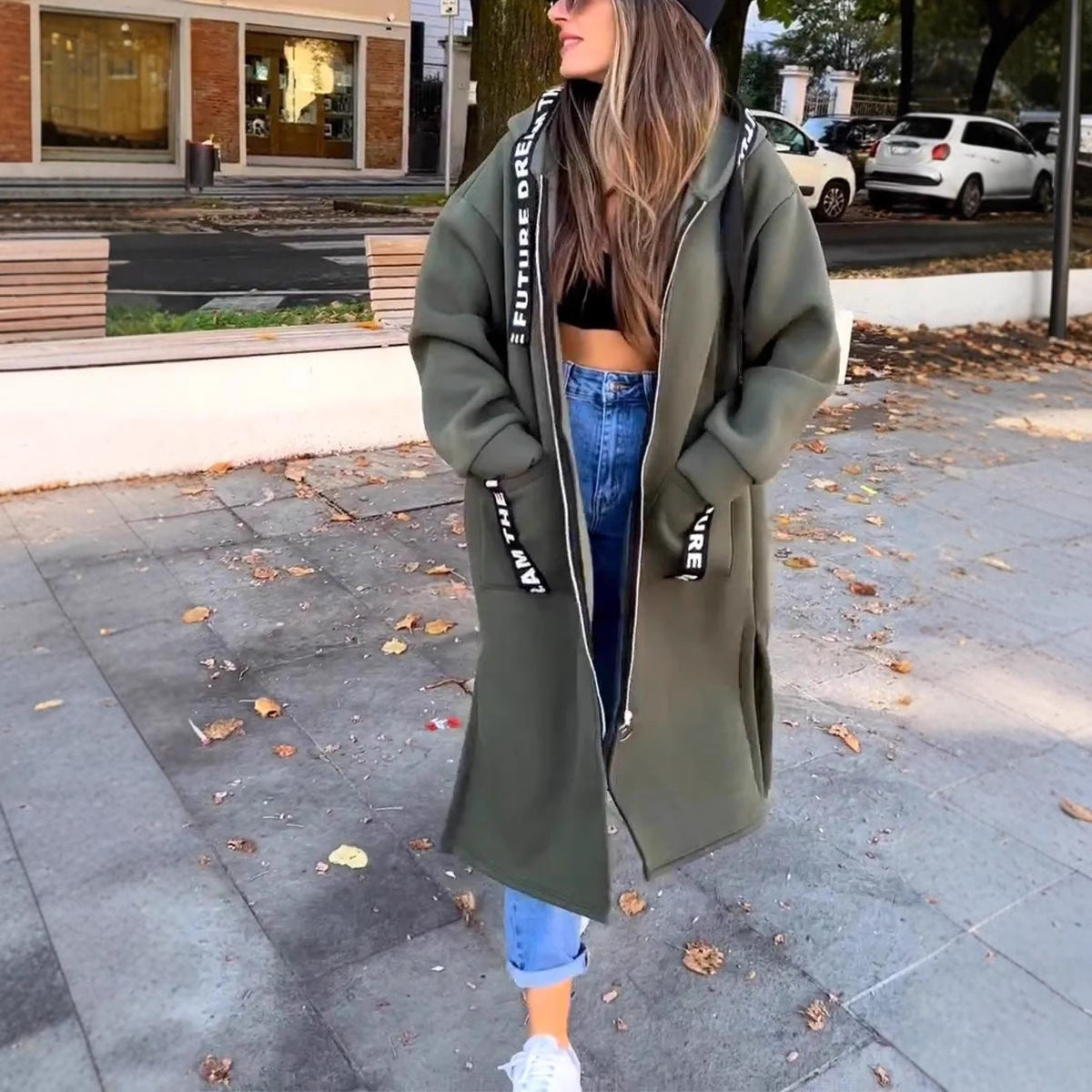 Aleixo - Elegant Long Hoodie Sweater