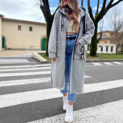 Aleixo - Elegant Long Hoodie Sweater