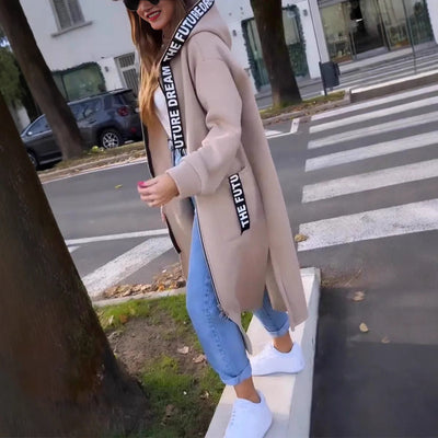 Aleixo - Elegant Long Hoodie Sweater