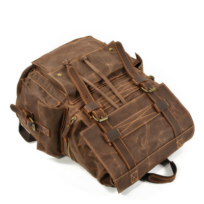 Montreux - Canvas backpack with drawstring closure