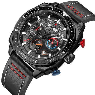 Luxurious sports chronograph watch
